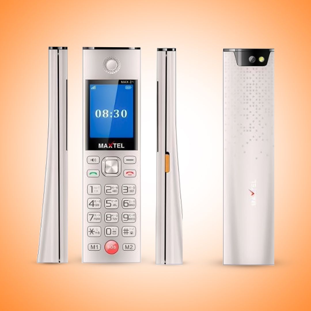 Maxtel Max-21 Ultra – 1 Stylish Compact Feature Phone with Dual SIM & Long Battery - Image 3